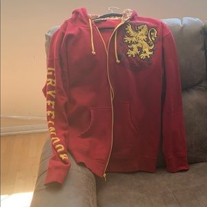 Harry Potter Gryffindor zip-up hoodie XL